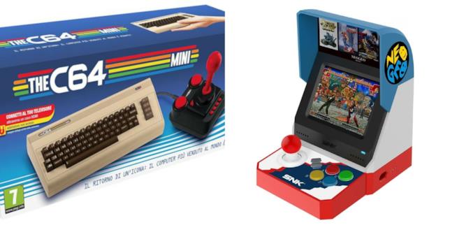 Anche le mini console sono scontate per il Black Friday Neo Geo Mini e Commodore 64 Mini in offerta su Amazon