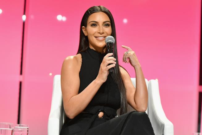 Kim Kardashian è tornata su Instagram Primo piano di Kim Kardashian
