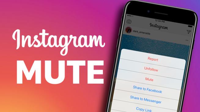 Su Instagram sarà possibile silenziare i post e le Storie Primo piano del display di uno smartphone che mostra la nuova funzione di Instagram chiamata Mute