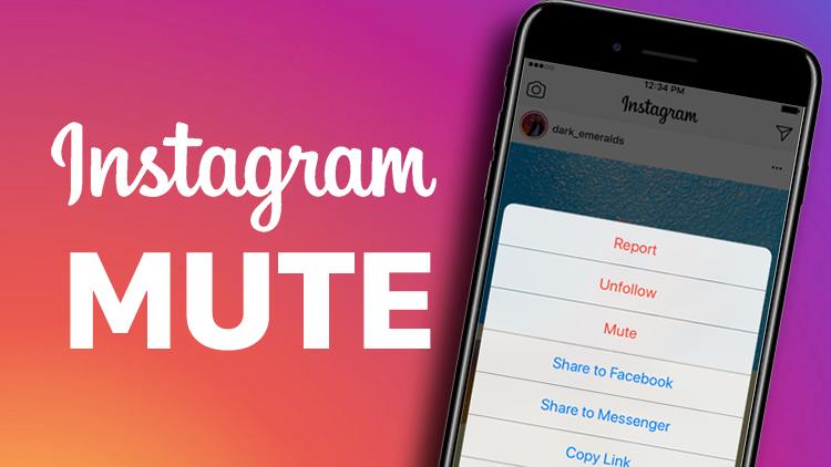 Su Instagram sarà possibile silenziare i post e le Storie Primo piano del display di uno smartphone che mostra la nuova funzione di Instagram chiamata Mute