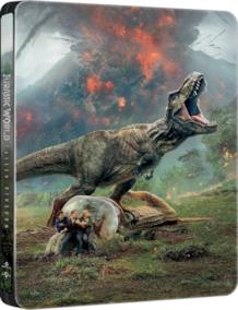 Jurassic World: Il regno distrutto, ecco l'edizione steelbook La steelbook da collezione di Jurassic World: Il regno distrutto