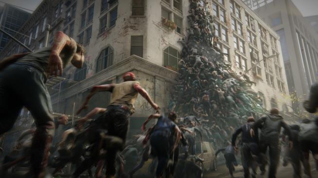 World War Z diventa un videogioco, ecco il primo trailer Una sequenza del trailer del videogame di World War Z