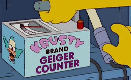 Contatore geiger di Krusty I Simpson, il contatore geiger di Krusty