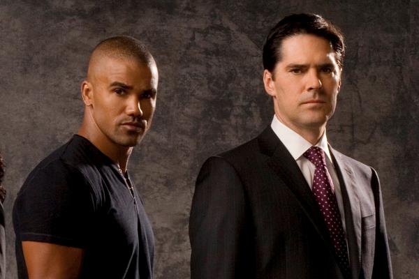 Thomas Gibson e Shemar Moore in Criminal Minds gli attori di Criminal Minds