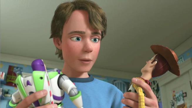 È stata smentita la notizia virale che voleva una storia sul padre di Andy per la saga animata Toy Story Andy e i suoi amati giocattoli Buzz e Woody