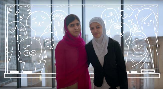 C'è anche Malala a racontare il suo sogno nel doodle di Google Malala e altre 336 donne raccontano i propri sogni per Google