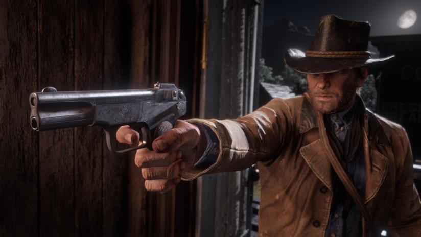 Red Dead Redemption 2 su PC vede l'arrivo delle specifiche e delle prime immagini Arthur Morgan in un'immagine di Red Dead Redemption 2 su PC