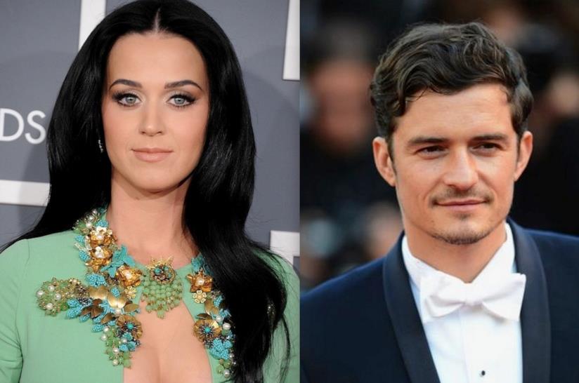 Katy Perry e Orlando Bloom avvistati a Disneyland Primo piano di Katy Perry e Orlando Bloom