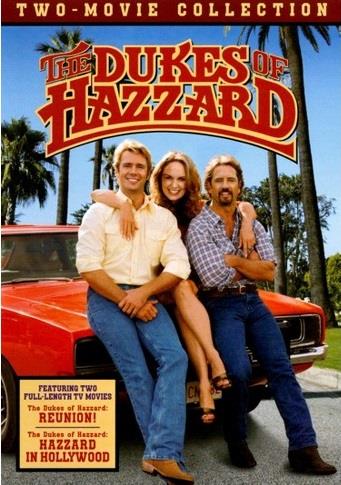 La cover dei due nuovi film di Hazzard Le avventure di Hazzard sono continuate anche negli anni '2000