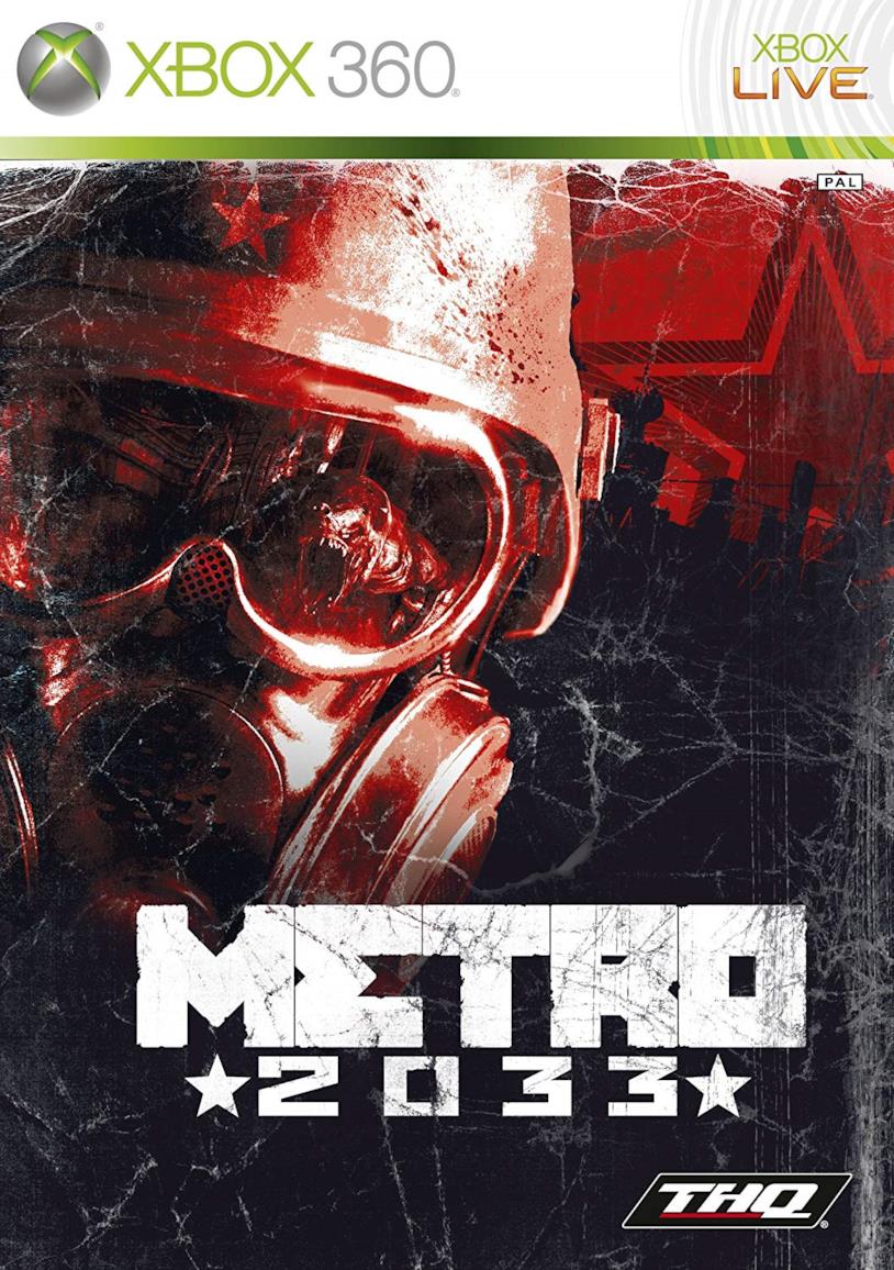 Metro 2033 è anche un videogioco per Xbox Cover sleeve della confezione del videogioco Metro 2033 per Xbox