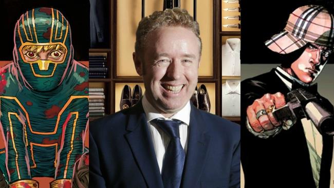 Mark Millar, il creatore di Kick-Ass, sarà a Lucca Comics 2016 Mark Millar assieme a due delle sue creature più famose