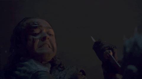 La storia di Arya Stark in Game of Thrones 8 Maisie Williams in Game of Thrones 8x03