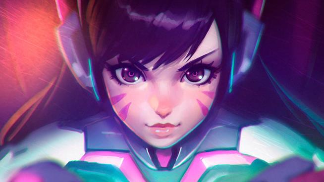 Overwatch, un editor di mappe nel futuro del titolo Blizzard Uno splendido artwork di D.Va