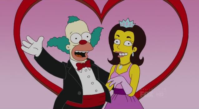 Krusty il Clown: 10 curiosità su uno dei personaggi più amati della serie Krusty insieme all'ex moglie, la Principessa Penelope
