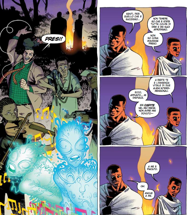 Dirk Gently vol.2, gli Alieni Tavola con gli Alieni di Dirk Gently vol.2