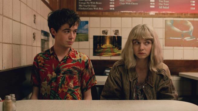 The end of the f *** ing world avrà una seconda stagione Una scena della serie The end of the f *** ing world