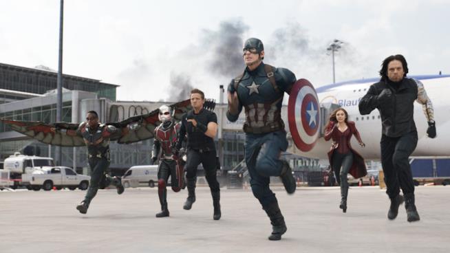 Captain America: Civil War, la nuova clip ci mostra Team Cap in azione i componenti del Team Cap in Captain America: Civil War