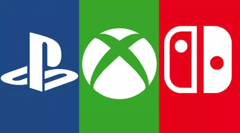 Fronte comune di Sony, Microsoft e Nintendo contro i dazi dell'amministrazione Trump I loghi di PlayStation, Xbox e Switch