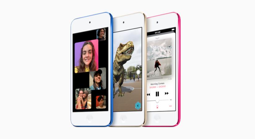 iPod touch arriva alla settima generazione con il pieno supporto delle ultime funzioni di iOS Immagine stampa dell'iPod touch di settima generazione