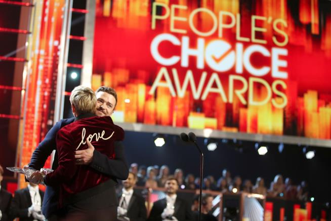 I vincitori della categoria cinema dei People's Choice Awards 2017 Ellen DeGeneres ai People's Choice Awards 2017