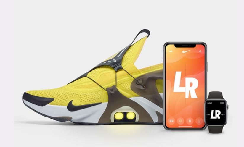 Nike annuncia le scarpe che si allacciano/slacciano con un comando vocale: ecco le Adapt Huarache Immagine stampa delle Nike Adapt Huarache