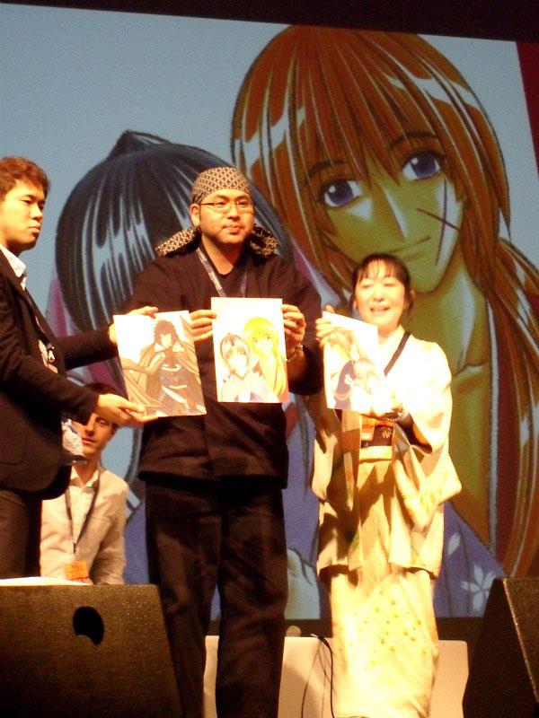 Il fumettista Nobuhiro Watsuki Nobuhiro Watsuki