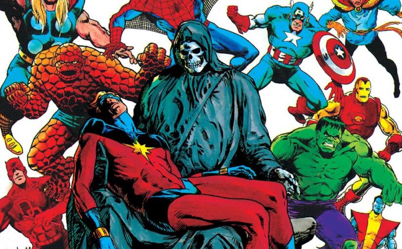 Lady Morte potrebbe avere un ruolo chiave in Avengers: Endgame? Dettaglio della cover di The Death of Captain Marvel