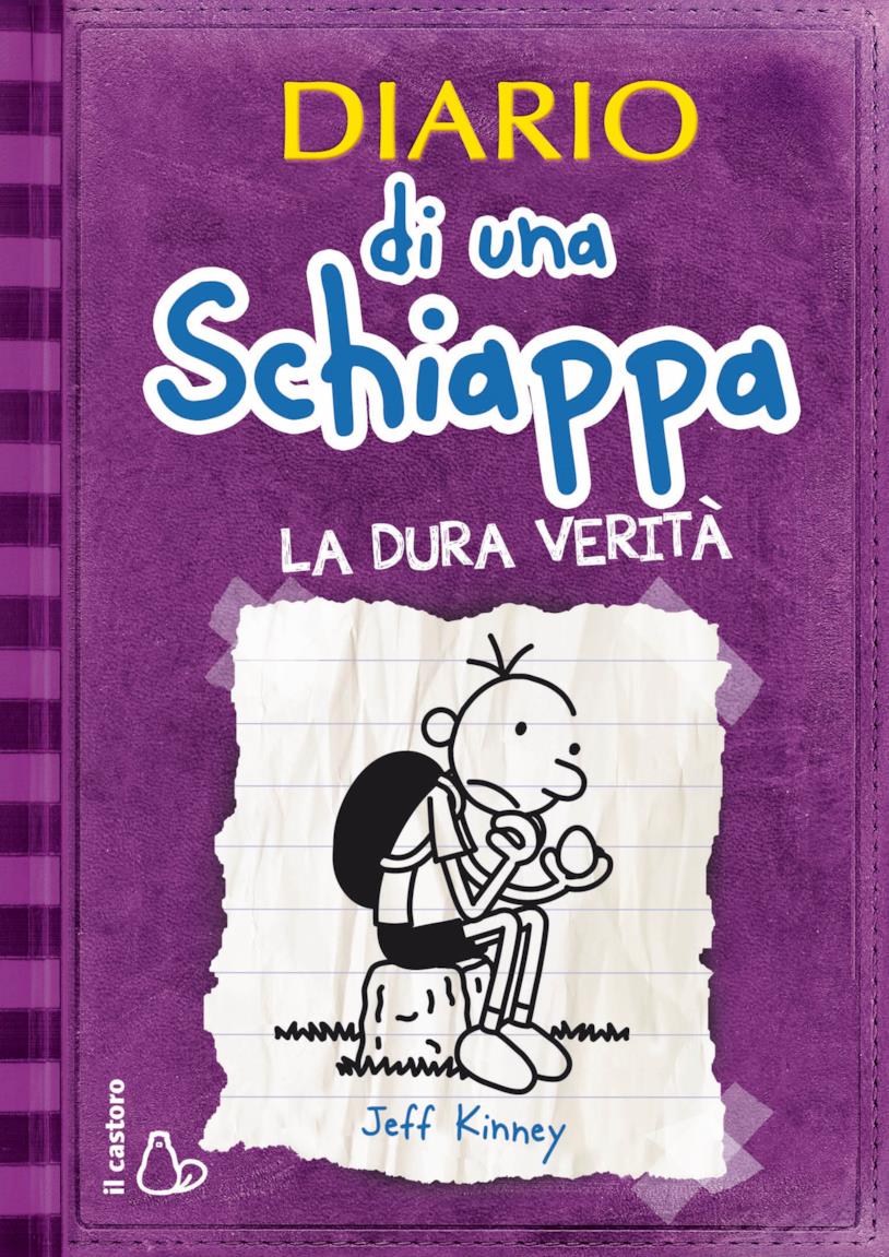 Quinto libro copertina Diario di una schiappa Diario di una schiappa, copertina quinto libro