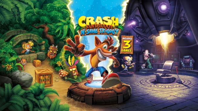 Crash Bandicoot N.Sane Trilogy, il livello Stormy Ascent è disponibile gratis Un'immagine promozionale di Crash Bandicoot N.Sane Trilogy