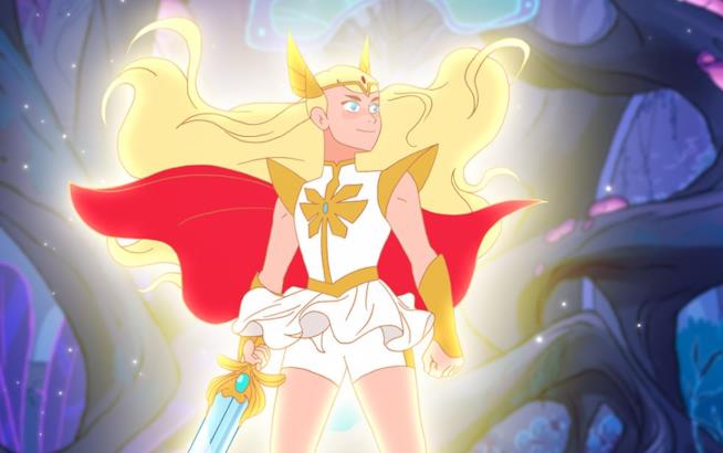 She-ra: il ritorno delle principesse guerriere novità e prime immagini She-Ra disegnata nel nuovo stile