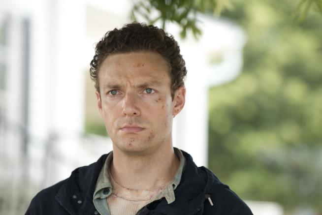 The Walking Dead: Ross Marquand interprete di Aaron L'attore Ross Marquand, interprete di Aaron di The Walking Dead