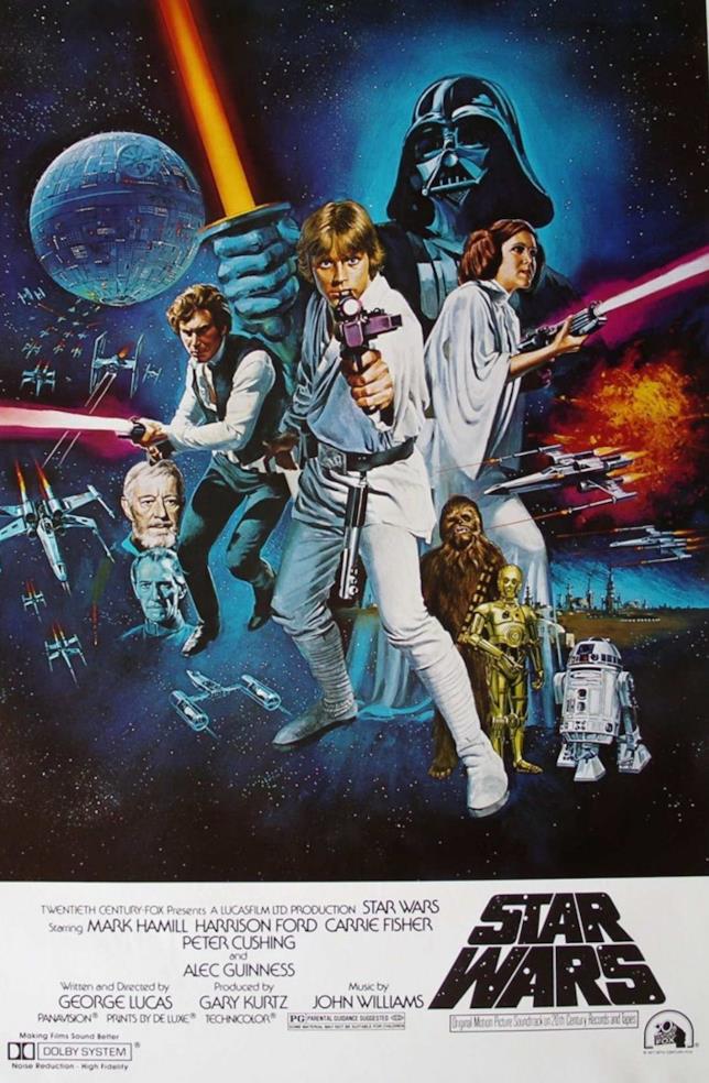 Star Wars Una nuova speranza Poster di Una nuova speranza
