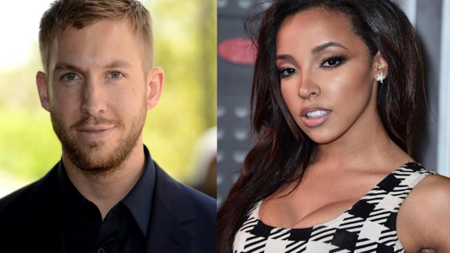 Calvin Harris esce con la cantante Tinashe Primo piano di Calvin Harris e Tinashe