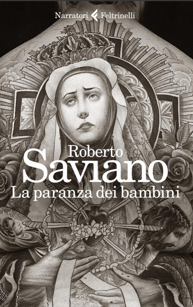 La cover del romanzo La paranza dei bambini di Roberto Saviano La copertina La paranza dei bambini di Saviano