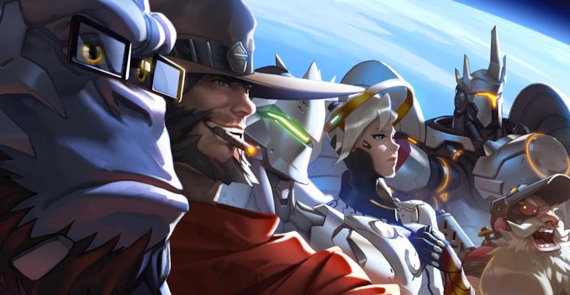 Gli attori di Game of Thrones giocano a Overwatch in diretta TV Un artwork mostra i personaggi di Overwatch