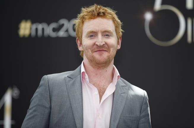 Tony Curran sarà il nuovo evil di Elementary. Un sorridente Tony Curran al Monaco TV Festival