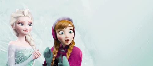 Frozen - Anna ed Elsa Anna ed Elsa in una GIF di Frozen