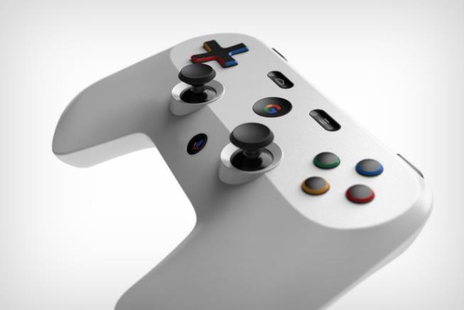 Google annuncerà la sua prima console alla GDC 2019 di San Francisco Il controller di Google Yeti creato da Sarang Sheth