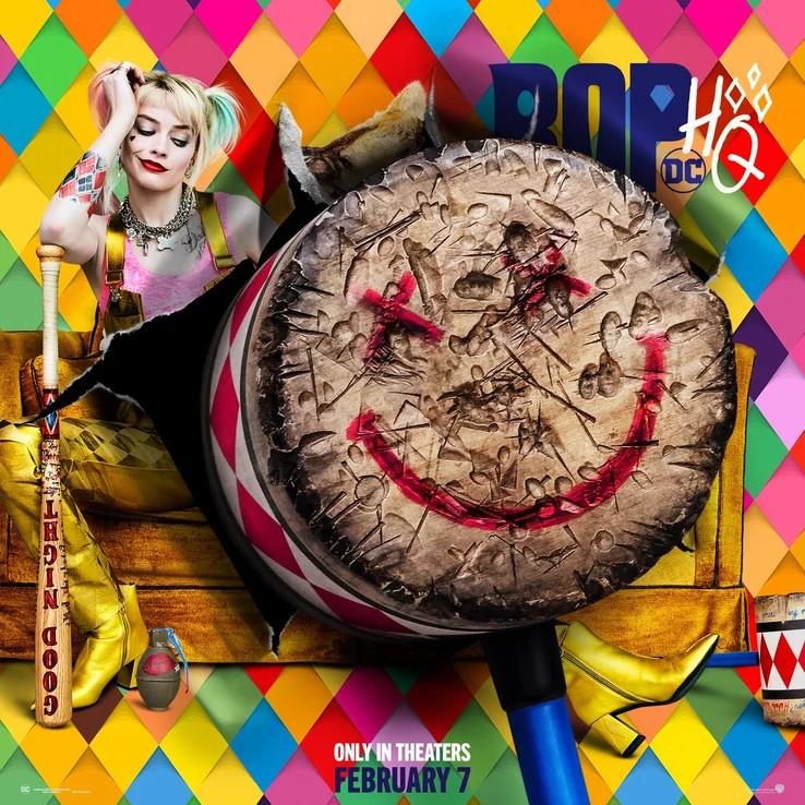 Birds of Prey: Banner Harley Il mega-martello di harley nel poster di Birds of Prey