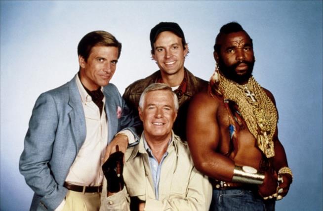 Il cast e i personaggi della serie A-Team ieri e oggi Il cast della serie TV A-Team