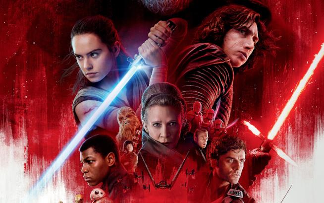 Gli ultimi Jedi, Rey in un nuovo poster Gli Ultimi Jedi, promo art