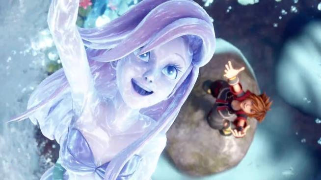 Kingdom Hearts III in uscita a gennaio 2019 su PS4 e Xbox One La summon di Ariel in Kingdom Hearts III