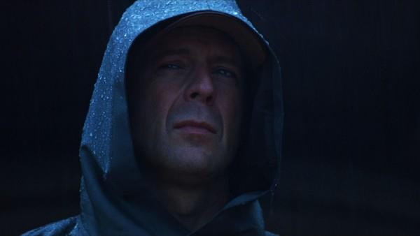 Bruce Willis in Unbreakable L'attore Bruce Willis