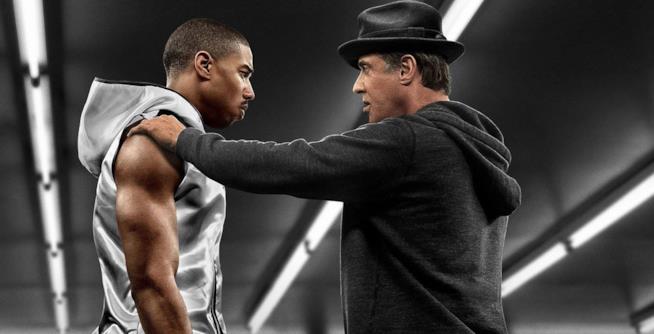 Sylvester Stallone suggerisce una possibile trama per Creed 2 Michael B. Jordan e Sylvester Stallone in una scena di Creed - Nato per combattere