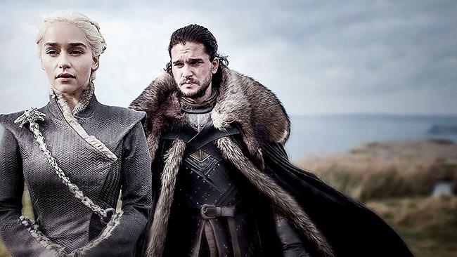 Daenerys Targaryen e Jon Snow in Game of Thrones 7