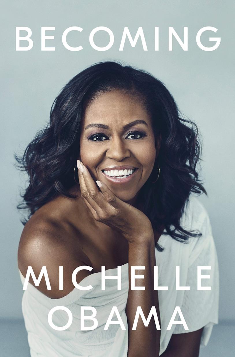 Becoming Michelle Obama sulla copertina di Becoming