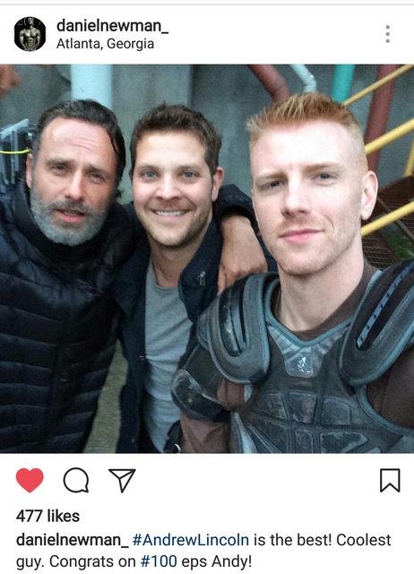 Il post Instagram di Andrew Newman Andrew Newman e il post Instagram incriminato