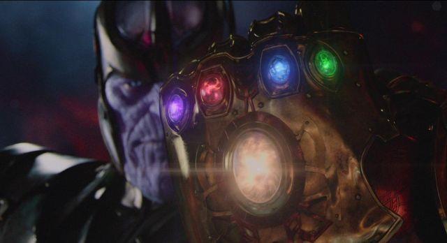 Thanos il villain di Avengers: Infinity War Un'immagine dell'antagonista di Avengers: Infinity War