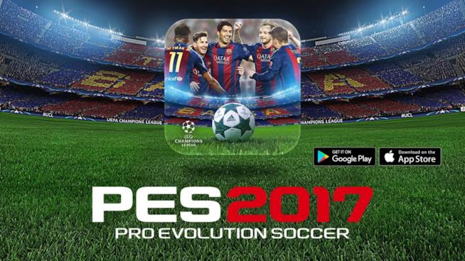 PES 2017 Mobile, ecco come scaricarlo gratis su App Store e Google Play La copertina ufficiale di PES 2017 Mobile