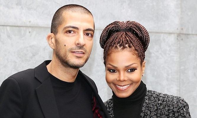 Janet Jackson interrompe il tour per cercare una gravidanza Primo piano di Janet Jackson e Wissam Al Mana